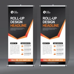 Mockup-of-standing-retractable-banners-for-events